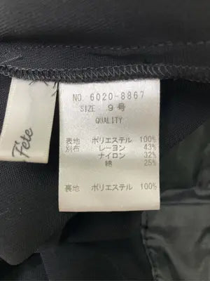 パンツドレス/ワンピース/ドレス/ブラック/9号