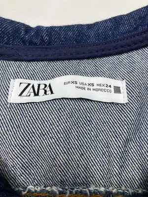ZARA/ザラ/デニムジャケット/ジャケット/アウター/ブルー/xs