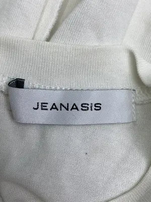 JEANASIS/ジーナシス/Tシャツ/カットソー/トップス/ホワイト/F