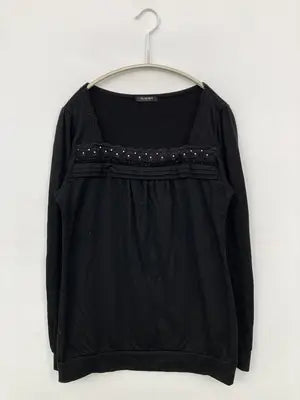 GLACIER/グラシア/Tシャツ/カットソー/トップス/ブラック/L