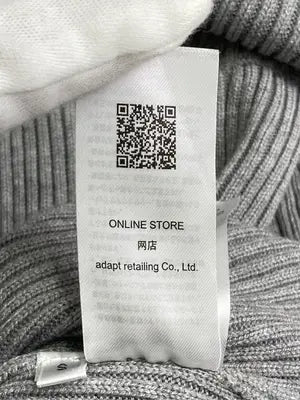 adapt retailing/ニット/セーター/トップス/グレー/S