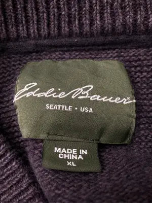 Eddie Bauer/エディーバウアー/ニット/セーター/トップス/ブラウン/XL