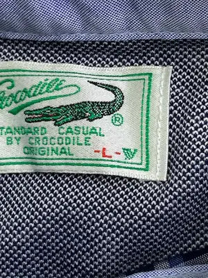 Crocodile/クロコダイル/ポロシャツ/トップス/グレー/L