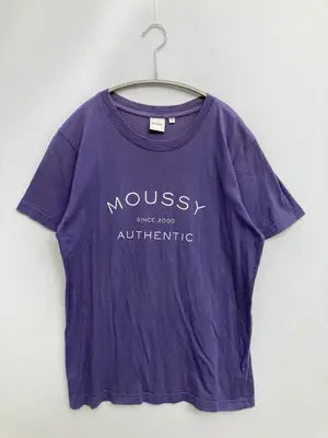 MOUSSY/マウジー/Tシャツ/カットソー/トップス/パープル/F