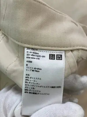 UNIQLO/ユニクロ/スラックス/パンツ/ベージュ/M
