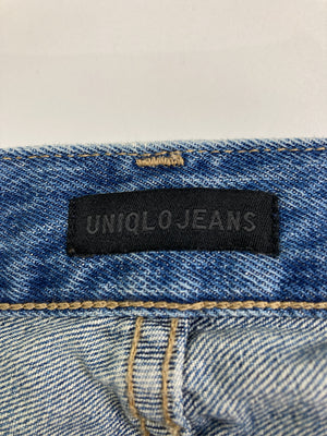 UNIQLO/ユニクロ/デニムスカート/スカート/ブルー/ウエスト70cm　ヒップ97cm
