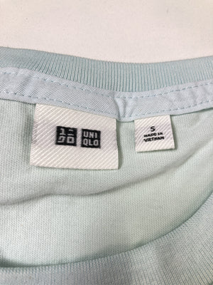 UNIQLO/ユニクロ/Tシャツ/カットソー/トップス/スカイブルー/S