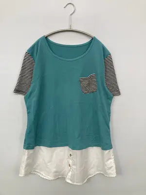 Cest Tout/Tシャツ/カットソー/トップス/ブルー