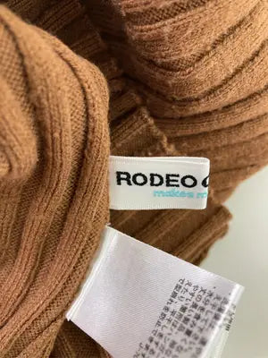 RODEO CROWNS/ロデオクラウンズ/ニット/セーター/トップス/ブラウン/FREE