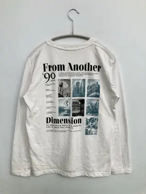 T-GRAPHICS/ティーグラフィックス/Tシャツ/カットソー/トップス/ホワイト/MEDIUM