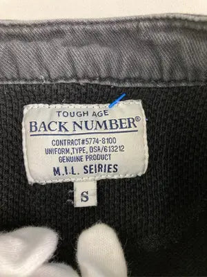 BACK NUMBER/バックナンバー/Tシャツ/カットソー/トップス/ブラック/S