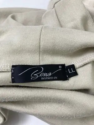 bena/Tシャツ/カットソー/トップス/ベージュ/LL