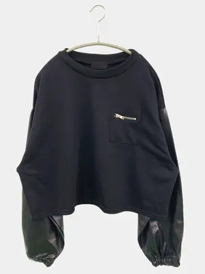 CRYX/クリックス/Tシャツ/カットソー/トップス/ブラック/F