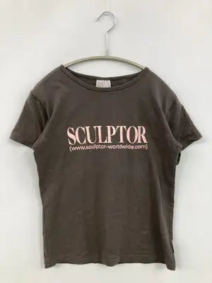 SCULPTOR/スカルプター/Tシャツ/カットソー/トップス/ブラウン/M