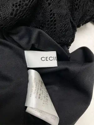 CECIL McBEE/セシルマクビー/シャツ/ブラウス/トップス/ブラック/M