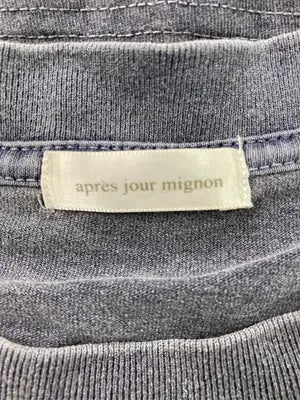 apres jour mignon/アプレジュールミニョン/Tシャツ/カットソー/トップス/グレー/F