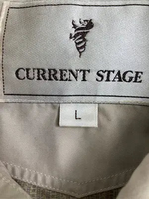 CURRENT STAGE/ナイロンジャケット/ジャケット/アウター/ベージュ/L