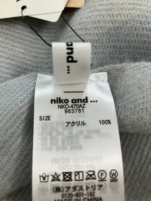 niko and .../ニコアンド/マフラー/ファッション雑貨/グレー