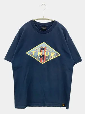 TRUE/Tシャツ/カットソー/トップス/ネイビー/LARGE