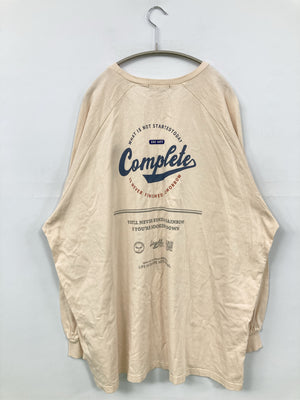 One Way/ワンウェイ/Tシャツ/カットソー/トップス/ベージュ/M