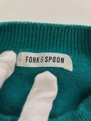 FORK&SPOON/フォークアンドスプーン/ニット/セーター/トップス/グリーン/1