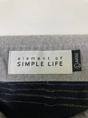 ELEMENT OF SIMPLE LIFE/ポロシャツ/トップス/ネイビー/L