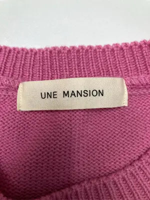 UNE MANSION/ウメマンション/ニット/セーター/トップス/ピンク/F