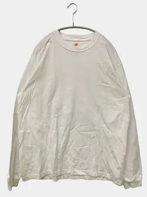 Hanes/ヘインズ/Tシャツ/カットソー/トップス/ホワイト/XL