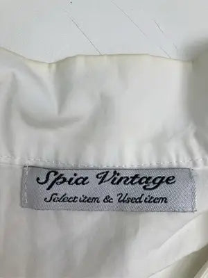 Spia Vintage/シャツ/ブラウス/トップス/ホワイト