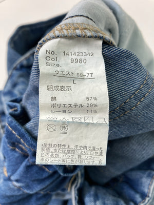 デニムパンツ/パンツ/ブルー/L