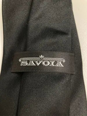 SAVOIA/ネクタイ/ファッション雑貨/ブラック