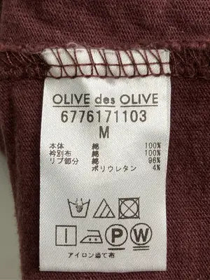 OLIVE des OLIVE/オリーブデオリーブ/ワンピース/ワンピース/ドレス/レッド/M