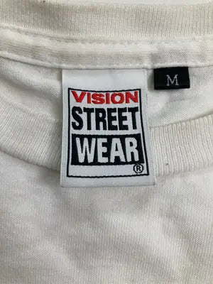 VISION STREET WEAR/ヴィジョンストリートウェア/Tシャツ/カットソー/トップス/ホワイト/M