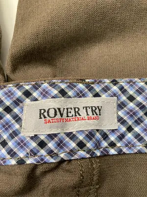 ROVER TRY/チノパンツ/パンツ/ブラウン/L   チェスト84   股下83
