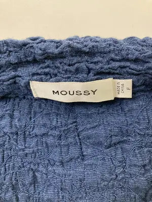 MOUSSY/マウジー/シャツ/ブラウス/トップス/ブルー/F