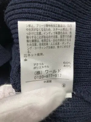 THE SHOP TK/ザショップティーケー/ニット/セーター/トップス/ネイビー/M