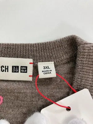 ANYA HINDMARCH/ニット/セーター/トップス/ブラウン/3XL
