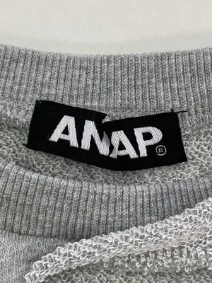 ANAP/アナップ/Tシャツ/カットソー/トップス/グレー/F
