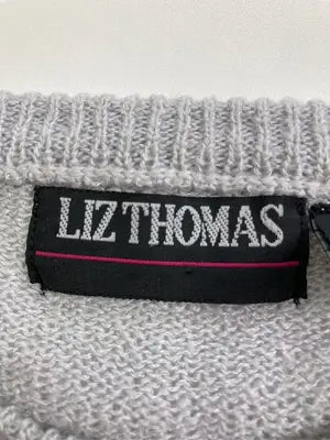 LIZ THOMAS/Tシャツ/カットソー/トップス/グレー/XL