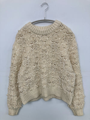 ZARA/ザラ/ニット/セーター/トップス/アイボリー/EUR S/USA S/MEX 26