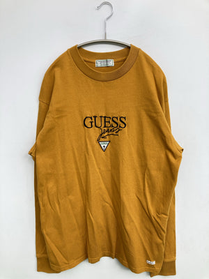 GUESS JEANS/ゲスジーンズ/スウェット/トップス/オレンジ/M