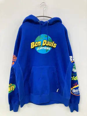 BEN DAVIS/ベンデイビス/パーカー/トップス/ブルー/M