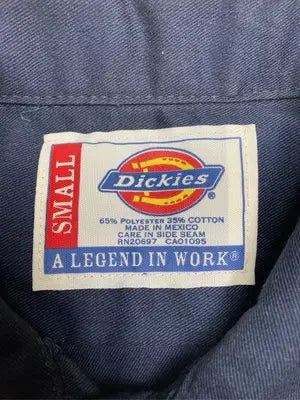 Dickies/ディッキーズ/シャツ/ブラウス/トップス/ネイビー/SMALL