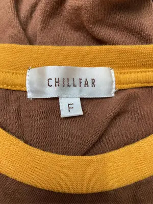CHILLFAR/チルファー/Tシャツ/カットソー/トップス/ブラウン/F