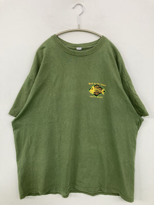 Tシャツ/カットソー/トップス/グリーン
