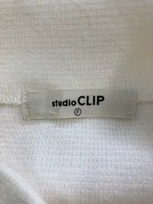 studio CLIP/スタディオクリップ/ニット/セーター/トップス/アイボリー/F