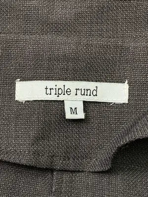 triple rund/セットアップ/ジャケット/アウター/ブラウン/M