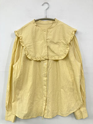 RETRO GIRL/レトロガール/シャツ/ブラウス/トップス/イエロー/F