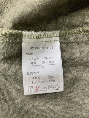 BACK NUMBER/バックナンバー/シャツワンピース/ワンピース/ドレス/ブラウン/M