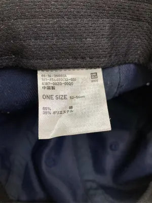 UNIQLO/ユニクロ/キャップ/帽子/ネイビー/ONE SIZE